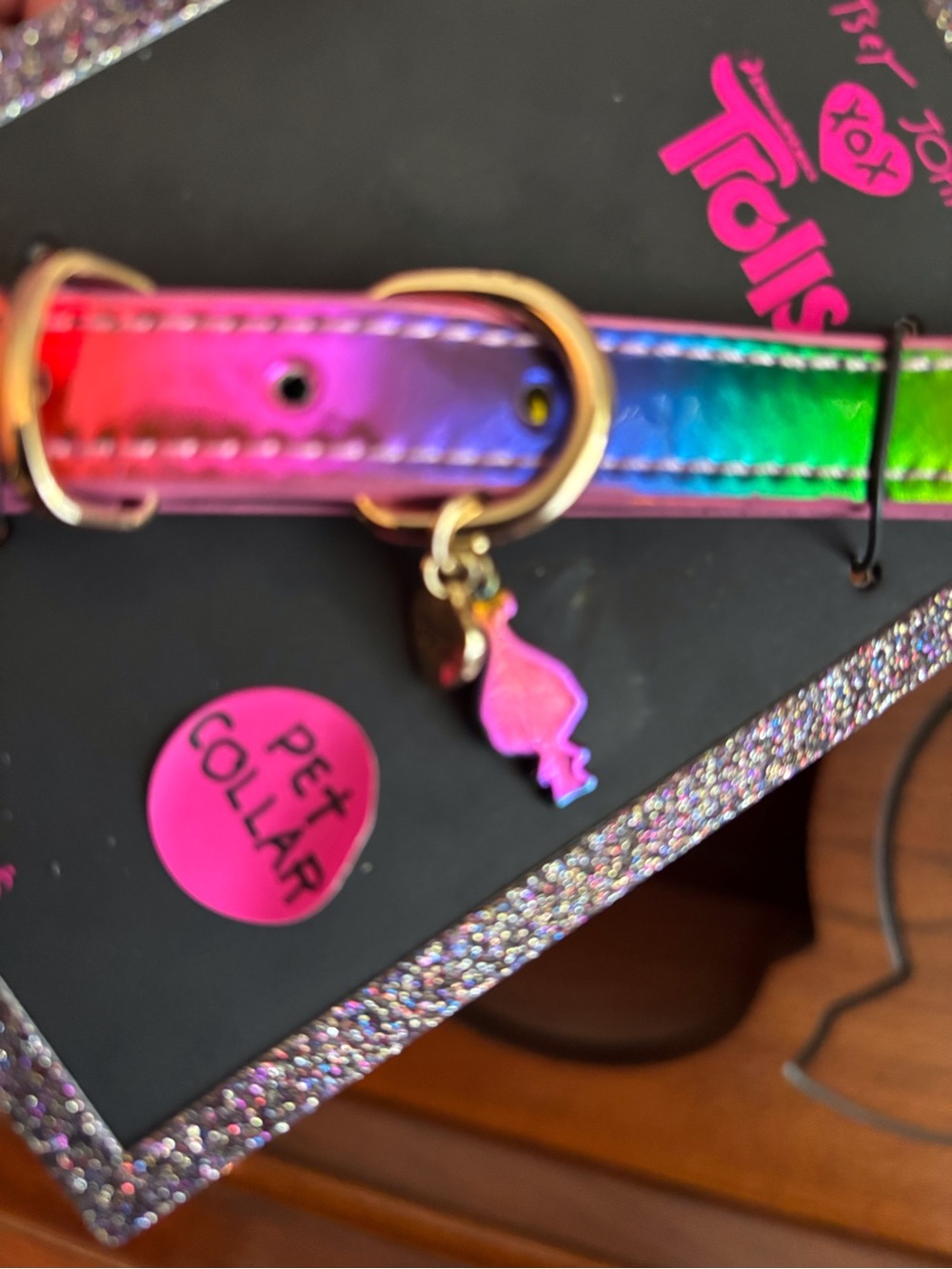 Betsey Johnson Rainbow Dog Collar and Leash Set - Multicolor - Picture 8 of 10